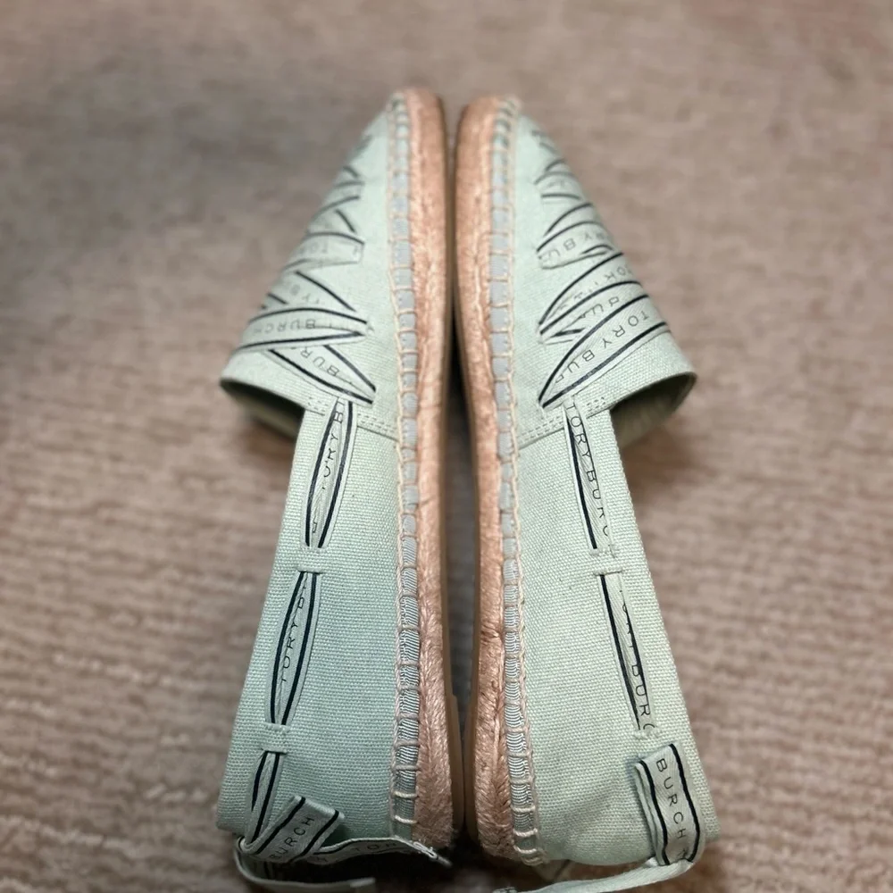 Tory Burch Women's Light Gray Espadrilles - Picture 5 of 6